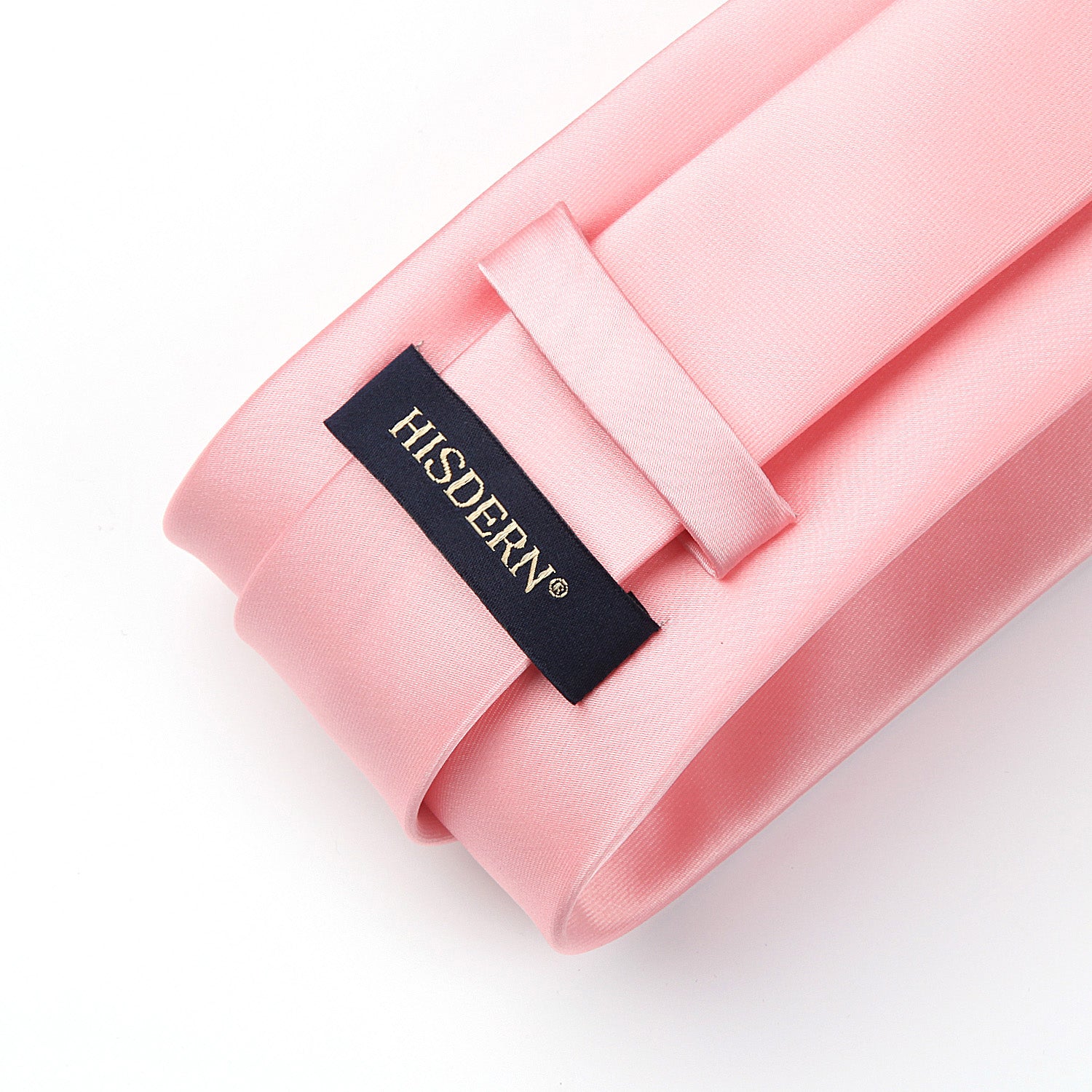 Solid Tie Handkerchief Set - BLUSH