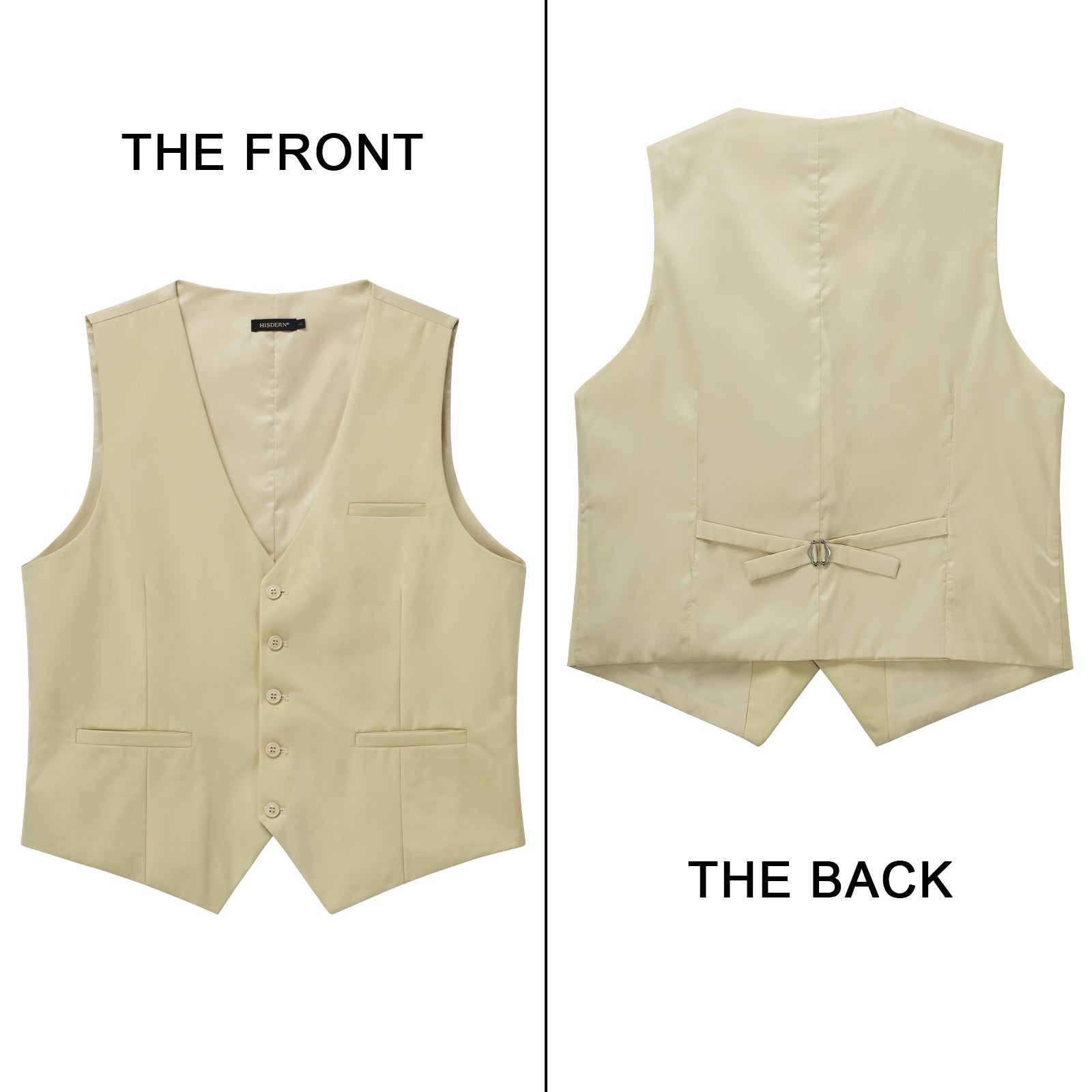 Men's Satin Suit Vest Formal Wear for Wedding Formal Wear