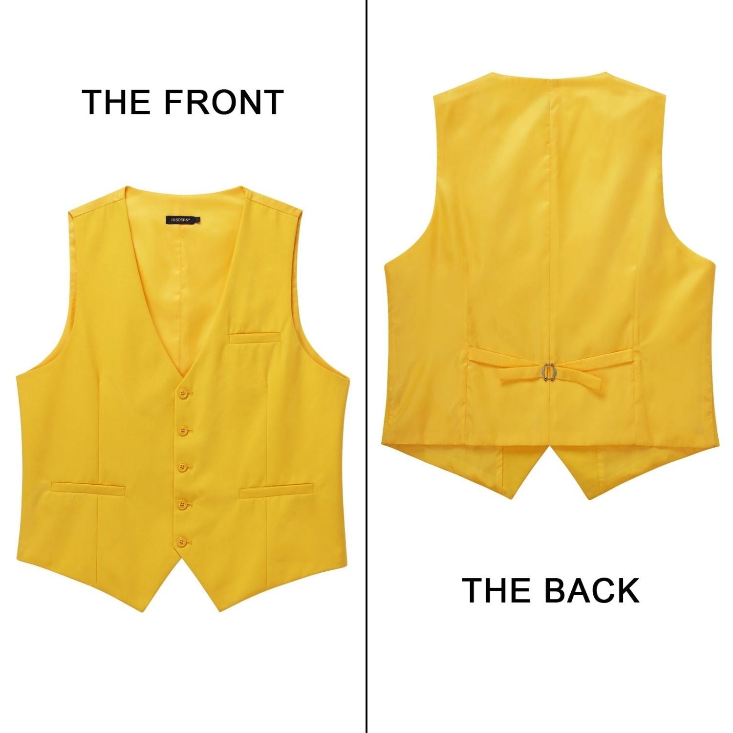 Formal Suit Vest - Z1 - YELLOW