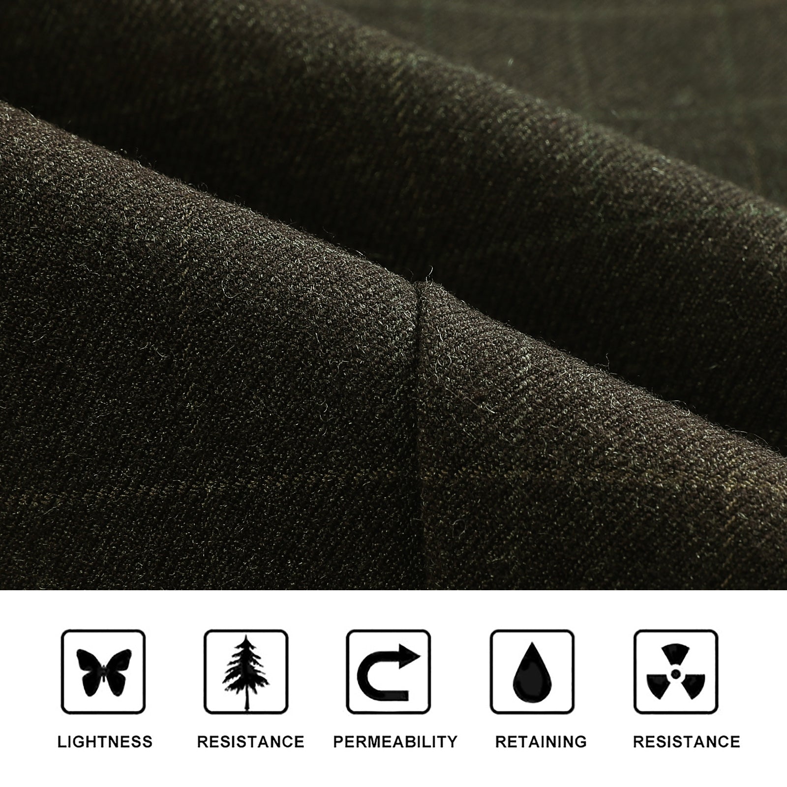 Plaid Slim Vest - A-OLIVE GREEN