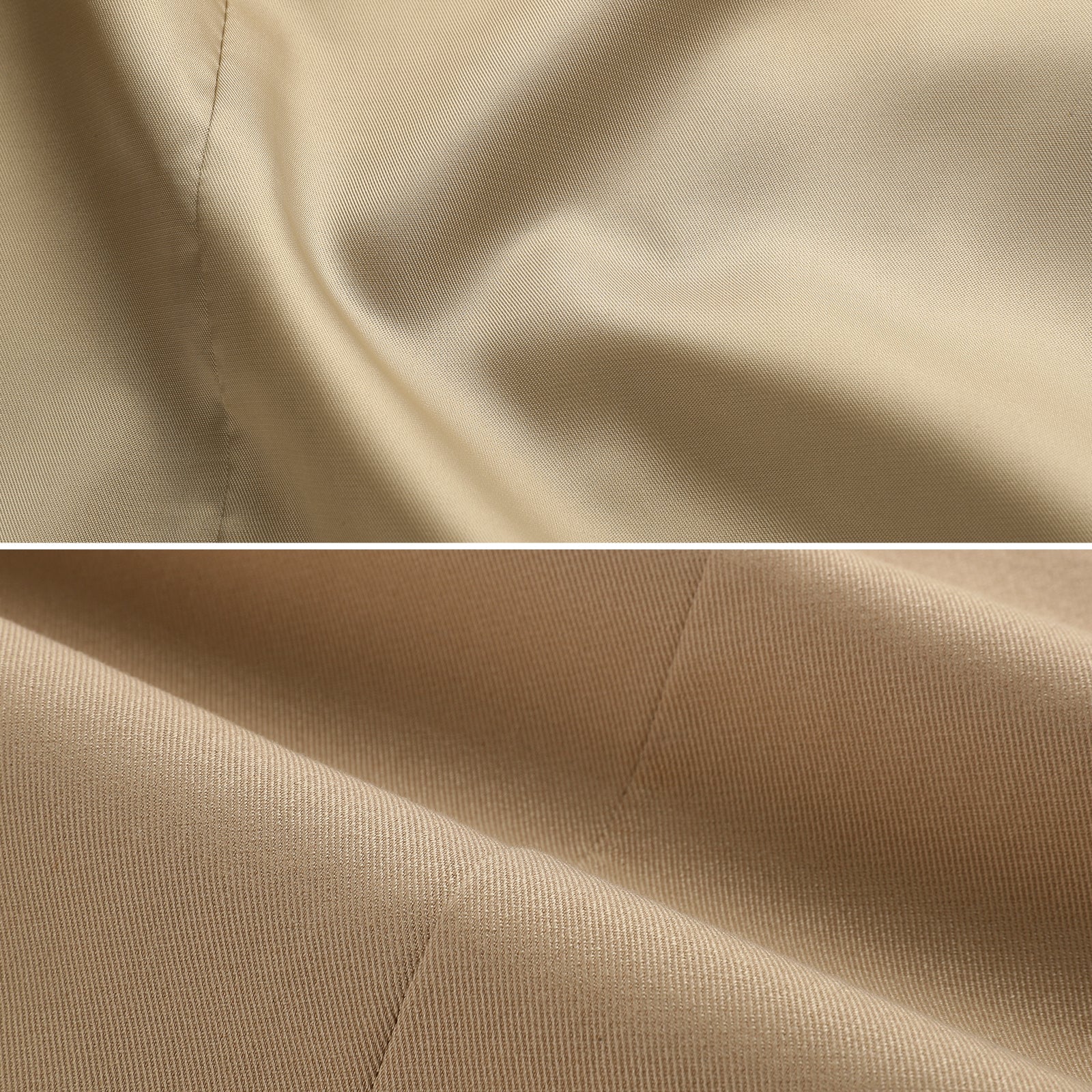 Solid Slim Vest - E-LIGHT KHAKI