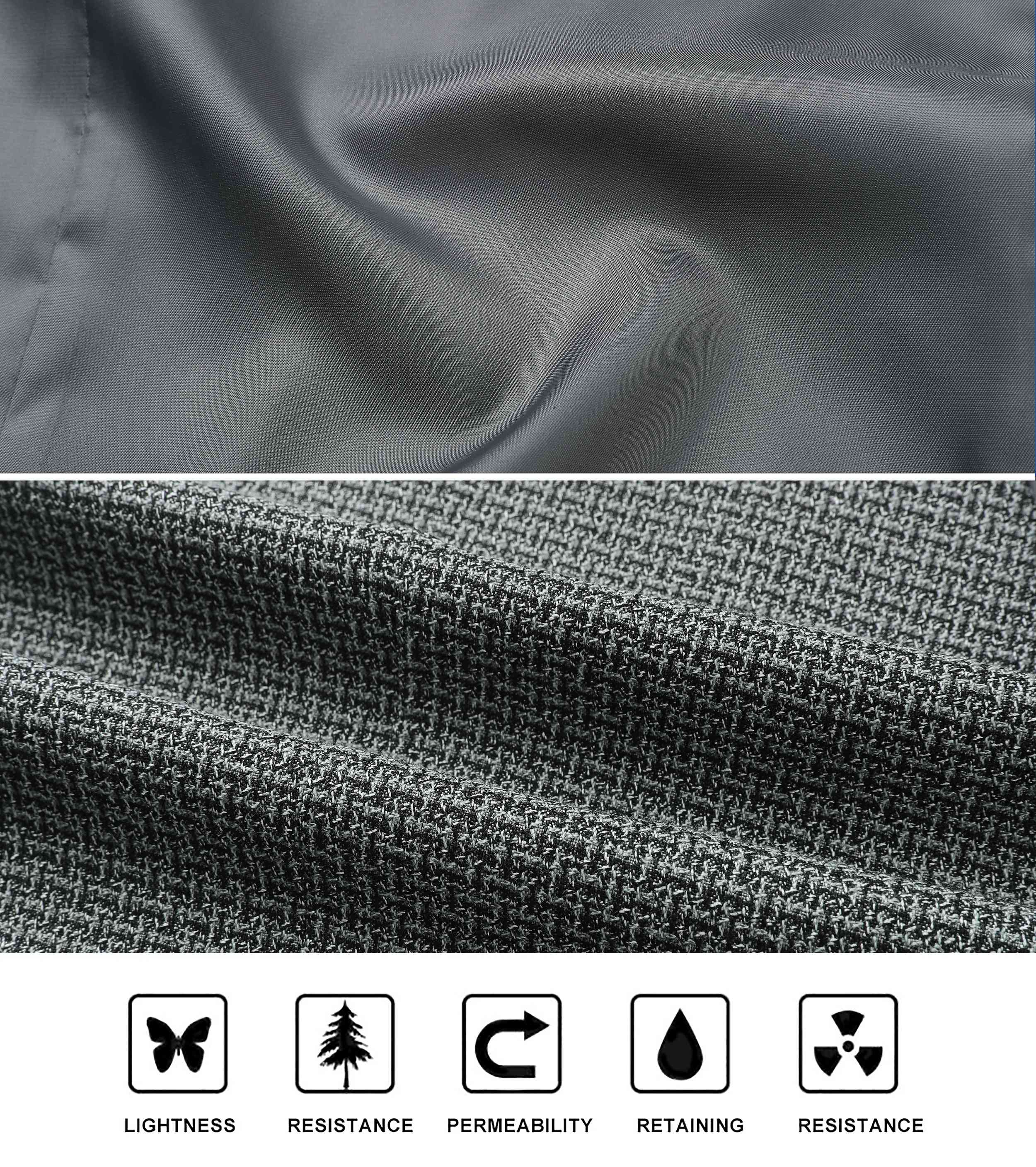 Plaid Slim Vest - B5-GREY