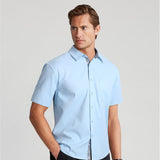 Men's Short Sleeve with Pocket - A1-BLUE