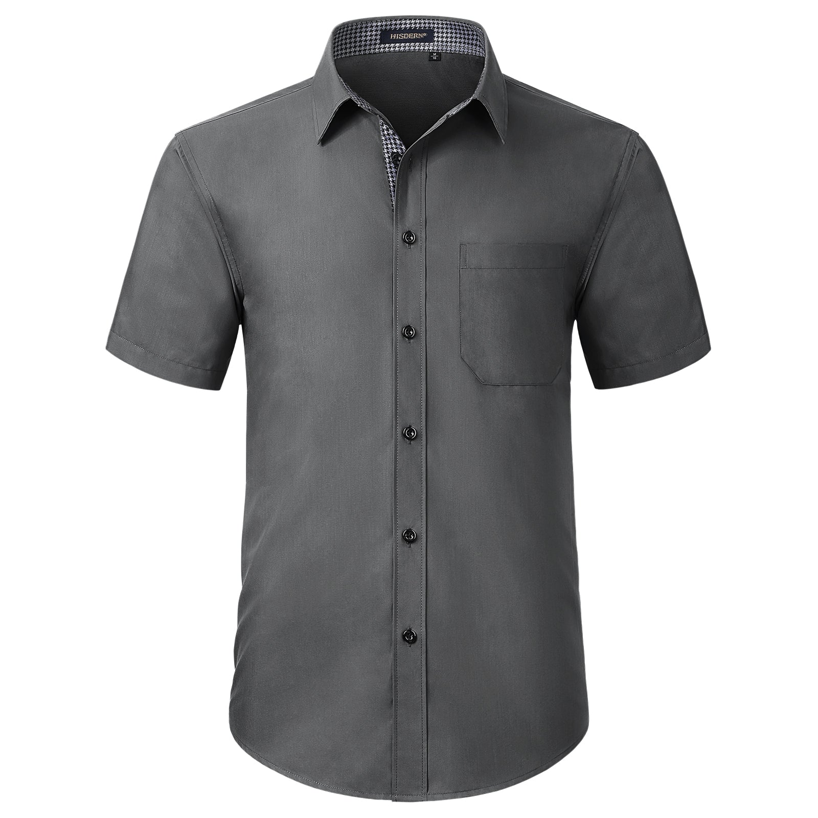 Men's Short Sleeve with Pocket - B1-GRAY