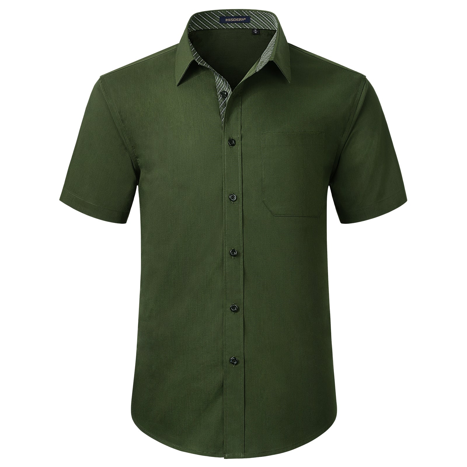 Men's Short Sleeve with Pocket - B1-GREEN