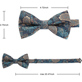 3PCS Mixed Design Pre-Tied Bow Ties - B-08