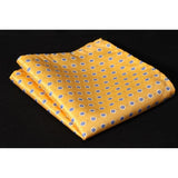 Dot Ascot Cravat Scarf - YELLOW