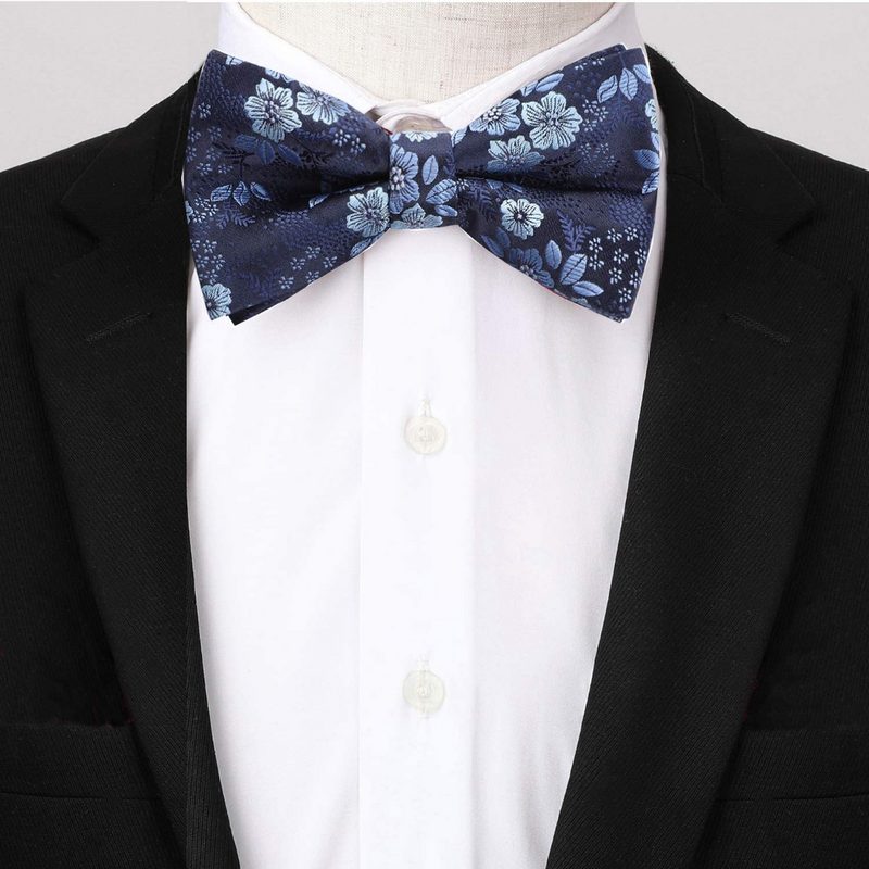 3PCS Mixed Design Pre-Tied Bow Ties - B-08