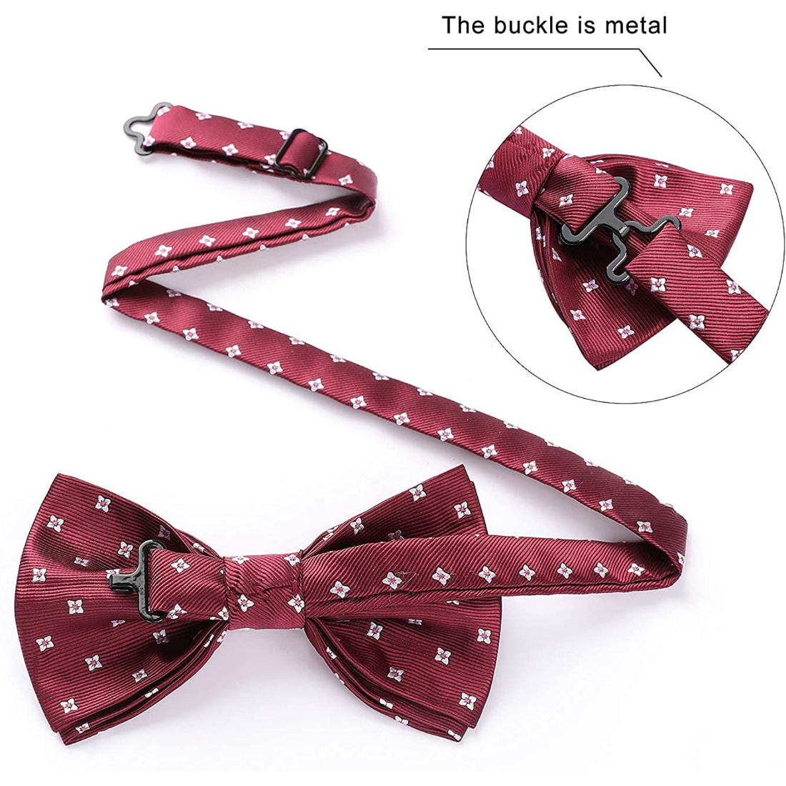 3PCS Mixed Design Pre-Tied Bow Ties - B-05