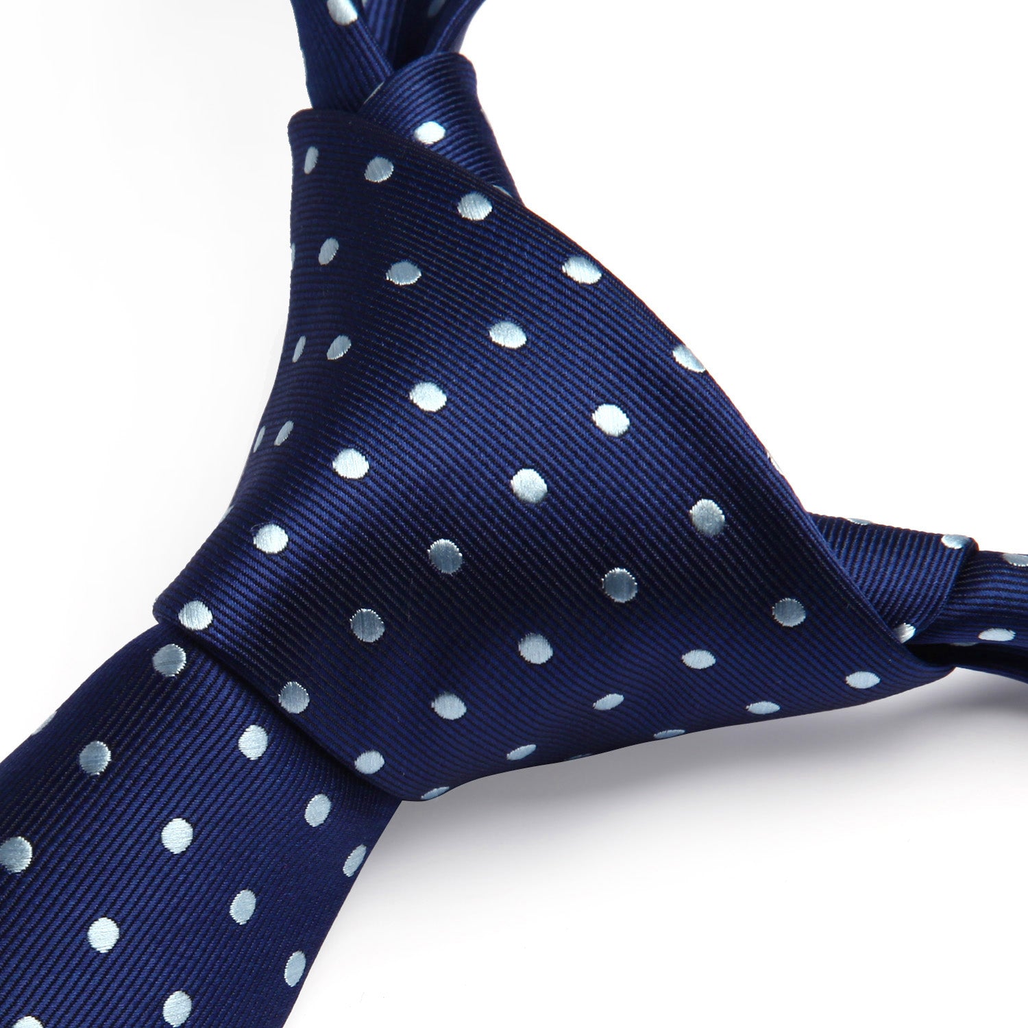 Polka Dot Tie Handkerchief Set - D-NAVY BLUE 1