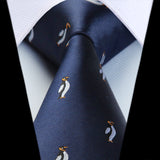 Fun Animal Tie Handkerchief Set - 07-PENGUIN